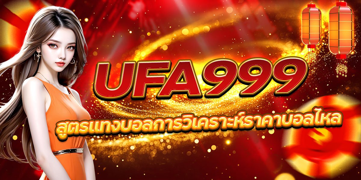 UFA999 สูตรแทงบอลการวิเคราะห์ราคาบอลไหล