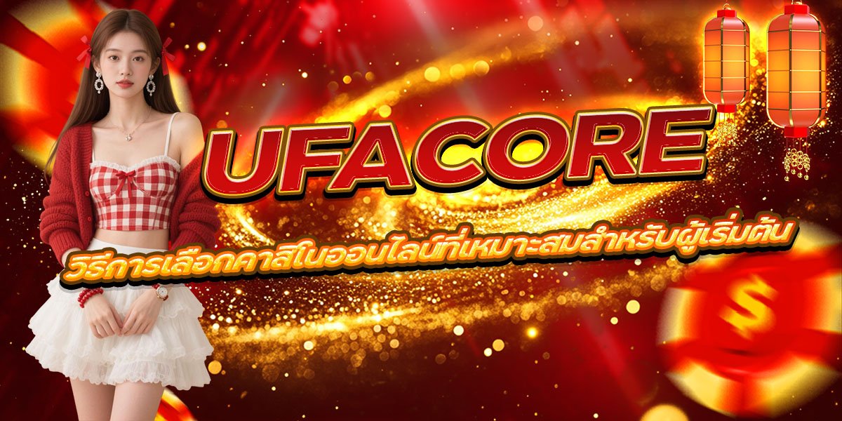 UFACORE วิธีการเลือกคาสิโนออนไลน์ที่เหมาะสมสำหรับผู้เริ่มต้น