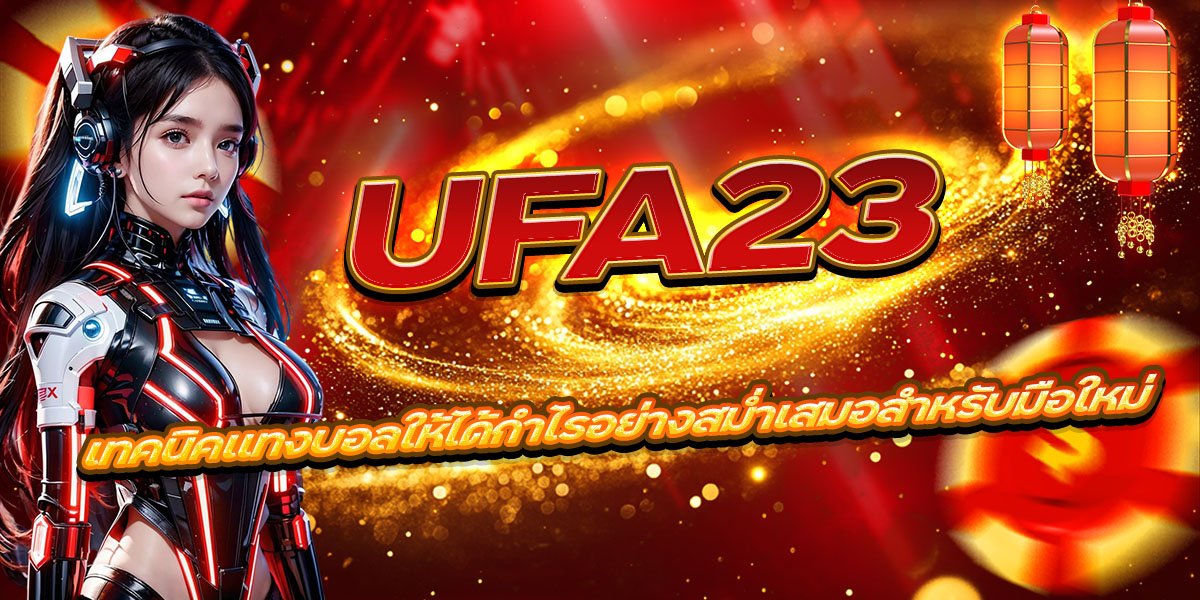 UFA23 เทคนิคแทงบอลให้ได้กำไรอย่างสม่ำเสมอสำหรับมือใหม่